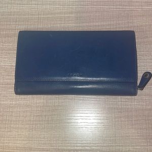 Coach vintage wallet blue - Gem